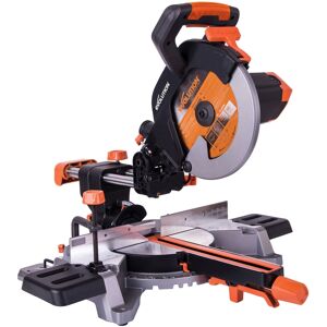 Evolution 2000w 240v 255mm Corded Sliding Mitre Power Tool Builder Saw R255sms Evolution 2000w 240v 255mm Corded Sliding Mitre Power Tool Builder Saw R255sms