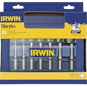 Irwin Marples Forstner Bit Set, Wood Drilling, 8 Piece (1966892) One Size Irwin Marples Forstner Bit Set, Wood Drilling, 8 Piece (1966892) One Size