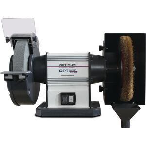 Optimum 7\" Bench Grinder Gu18b Wire Wheel 450w Opti-Grind Optimum 7\" Bench Grinder Gu18b Wire Wheel 450w Opti-Grind