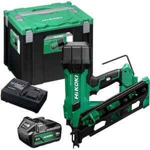 Hikoki Nr1890dcaw9z 18v Brushless Framing Nailer 1 X 5.0ah Battery Charger Case Hikoki Nr1890dcaw9z 18v Brushless Framing Nailer 1 X 5.0ah Battery Charger Case