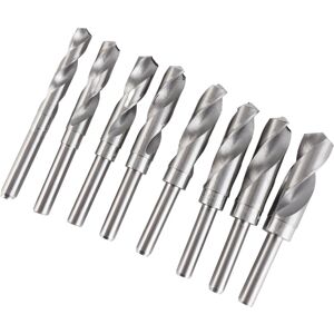 Rio 8pcs White High Carbon Steel Twist Drill Bit Set Large Heat Treated✈ Rio 8pcs White High Carbon Steel Twist Drill Bit Set Large Heat Treated✈