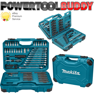 Makita E-10883 221 Piece General Maintenance Kit Spanner Socket Screwdriver Set Makita E-10883 221 Piece General Maintenance Kit Spanner Socket Screwdriver Set