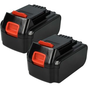 Vhbw 2x Battery For Black & Decker Bl4018 Bl3018 Bl3020 18v Vhbw 2x Battery For Black & Decker Bl4018 Bl3018 Bl3020 18v