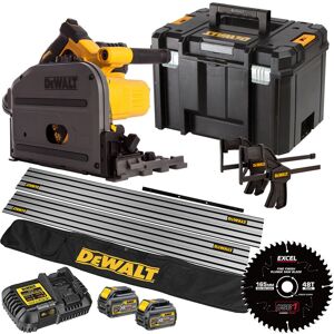 Dewalt Dcs520t2 54v Brushless Plunge Saw 2 X 6.0ah Battery Charger & Accessories Dewalt Dcs520t2 54v Brushless Plunge Saw 2 X 6.0ah Battery Charger & Accessories