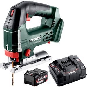 Metabo Stb 18 L 90 18v Top Handle Jigsaw With 1 X 5.2ah Battery & Charger Metabo Stb 18 L 90 18v Top Handle Jigsaw With 1 X 5.2ah Battery & Charger