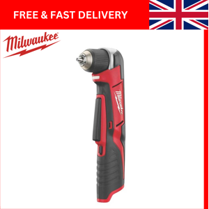 New Milwaukee C12rad-0 12v Right Angle Drill (Body Only) Cordless Genuine New Milwaukee C12rad-0 12v Right Angle Drill (Body Only) Cordless Genuine