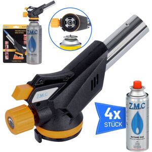 Zmc Gas Burner Bunsen Burner Blowtorch Blow Torch Gas Lighter +4 Gas Cartridge Zmc Gas Burner Bunsen Burner Blowtorch Blow Torch Gas Lighter +4 Gas Cartridge