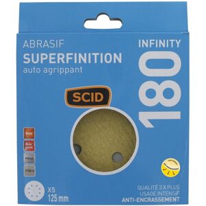 Scid Lot 5 Abrasive Disc Heavy Duty Anti Clogging ° 125 Mm Grit 180 Auto Ag Scid Lot 5 Abrasive Disc Heavy Duty Anti Clogging ° 125 Mm Grit 180 Auto Ag