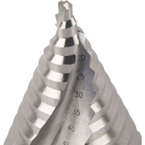 Step Drill Bit Pagoda Cone Spiral Groove Bearing Steel Reaming Hole Tool Hardwar Step Drill Bit Pagoda Cone Spiral Groove Bearing Steel Reaming Hole Tool Hardwar