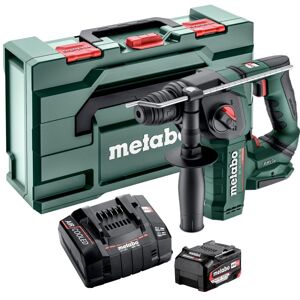 Metabo Bh18ltxbl16 18v Brushless Sds+ Rotary Hammer 1 X 5.2ah Battery & Charger Metabo Bh18ltxbl16 18v Brushless Sds+ Rotary Hammer 1 X 5.2ah Battery & Charger