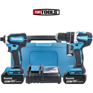 Makita Dlx2180tj 18v Brushless Twin Pack Kit 2 X 5.0ah Batteries Charger & Case Makita Dlx2180tj 18v Brushless Twin Pack Kit 2 X 5.0ah Batteries Charger & Case