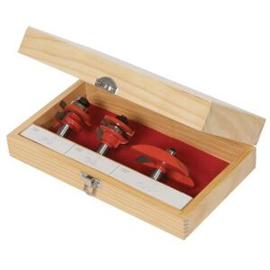 Thatcable 3 Piece Tct Panel Door Bit Set 1/2" Inch Shank Rail & Stile Raised Panel Bits Thatcable 3 Piece Tct Panel Door Bit Set 1/2" Inch Shank Rail & Stile Raised Panel Bits