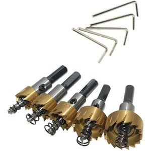 Sodial 3x(5pcs High-Speed Steel Hole Opener Electric Drill Drilling Tool Set1067 Sodial 3x(5pcs High-Speed Steel Hole Opener Electric Drill Drilling Tool Set1067