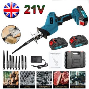 Kartols Electric Cordless Reciprocating Saw Wood Metal Cutting Saw Kit 2x 21v Battery Kartols Electric Cordless Reciprocating Saw Wood Metal Cutting Saw Kit 2x 21v Battery