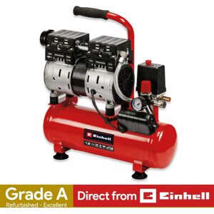 Einhell Silent Air Compressor 6l 8 Bar 116psi 57db Te-Ac 6 Refurb Grade A Einhell Silent Air Compressor 6l 8 Bar 116psi 57db Te-Ac 6 Refurb Grade A