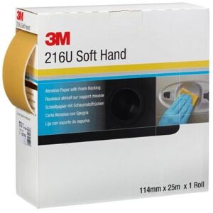 3M 51244 Abrasive Roll Soft With Sponge 216u P 600 3M 51244 Abrasive Roll Soft With Sponge 216u P 600