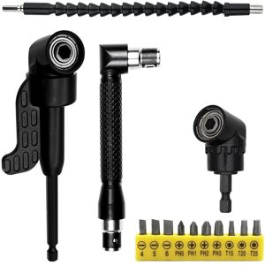 Sodial 3x(14 Piece Angle Screwdriver Set, 105° Angle Attachment For Cordless6518 Sodial 3x(14 Piece Angle Screwdriver Set, 105° Angle Attachment For Cordless6518