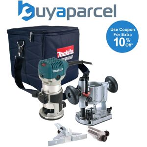 Makita Rt0700c 240v 1/4" Corded Plunge Fixed Base 2 In 1 Router Trimmer +guide Makita Rt0700c 240v 1/4" Corded Plunge Fixed Base 2 In 1 Router Trimmer +guide