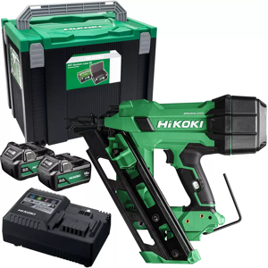 Hikoki Framing Nailer 18v Brushless 2nd Gen 90mm 2x 5.0ah Battery Nr1890dcajpz Hikoki Framing Nailer 18v Brushless 2nd Gen 90mm 2x 5.0ah Battery Nr1890dcajpz