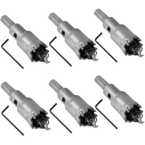 Sodial 6x(6pcs Carbide Hole Saw Stainless Steel/metal Hole Opener4581 Sodial 6x(6pcs Carbide Hole Saw Stainless Steel/metal Hole Opener4581