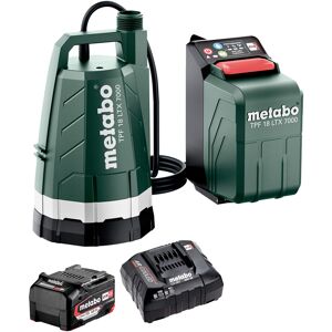 Metabo Tpf 18 Ltx 7000 18v Submersible Pump With 1 X 4.0ah Battery & Charger Metabo Tpf 18 Ltx 7000 18v Submersible Pump With 1 X 4.0ah Battery & Charger