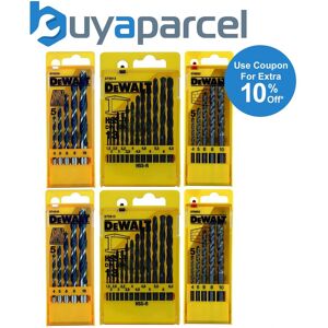 Dewalt Dt71582 46 Piece Combination Drill Bits Set Masonry Wood Metal Straight Dewalt Dt71582 46 Piece Combination Drill Bits Set Masonry Wood Metal Straight