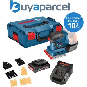 Bosch Gss18v-10 18v Li-Ion Multi Base Orbital Detail Sander +3 Plates 1 X 2ah Bosch Gss18v-10 18v Li-Ion Multi Base Orbital Detail Sander +3 Plates 1 X 2ah