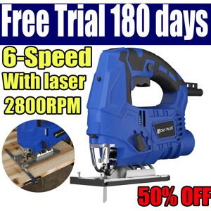 Dayplus Electric Jigsaw - 3850W Laser Guide for Wood Metal Plastic Dayplus Electric Jigsaw - 3850W Laser Guide for Wood Metal Plastic