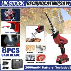 Kartols 21v Reciprocating Saw Cordless Hand Saw Electric Wood Metal Cutter +2 Battery Uk Kartols 21v Reciprocating Saw Cordless Hand Saw Electric Wood Metal Cutter +2 Battery Uk
