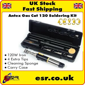 Antex 120w Gas Soldering Kit Xg12pkt Gascat 120p Antex 120w Gas Soldering Kit Xg12pkt Gascat 120p