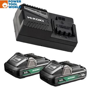 Hitachi Hikoki Uc18yfsljez 18v Starter Pack Inc Uc18yfsl Battery Charger & 2x 18v 4.0... Hitachi Hikoki Uc18yfsljez 18v Starter Pack Inc Uc18yfsl Battery Charger & 2x 18v 4.0...