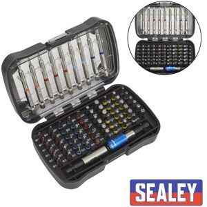 Sealey 71pc Trx-Star* Bits Colour Coded S2 Power Tool Bit Set - Magnetic Holder Sealey 71pc Trx-Star* Bits Colour Coded S2 Power Tool Bit Set - Magnetic Holder
