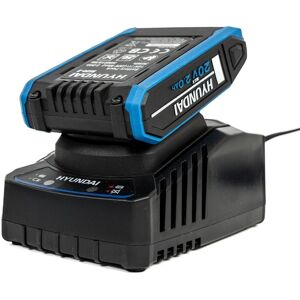 Hyundai 2ah Li-Ion Battery & 2a Charger Kit For 2nd Generation 20v Range Hyundai 2ah Li-Ion Battery & 2a Charger Kit For 2nd Generation 20v Range