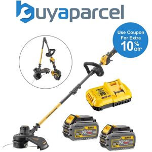 Dewalt Dcm5713t2 54v Xr Flexvolt Cordless Grass Trimmer Cutter Split Shaft 2x6ah Dewalt Dcm5713t2 54v Xr Flexvolt Cordless Grass Trimmer Cutter Split Shaft 2x6ah