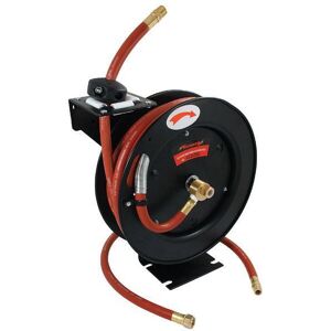 Neilsen Air Hose Reel Retractable 50ft 1/2\" Rewind Wall Mountable Air Compressor Ct1535 Neilsen Air Hose Reel Retractable 50ft 1/2\" Rewind Wall Mountable Air Compressor Ct1535