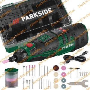 Parkside 12v Cordless Rotary Multi Tool Precision Drill Grinder +50 Accessories Parkside 12v Cordless Rotary Multi Tool Precision Drill Grinder +50 Accessories