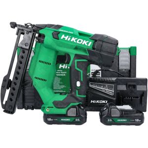 Hikoki Nt1804dajxz 18v Bl 18g Narrow Crown Stapler With 2 X 2.0ah Batteries Hikoki Nt1804dajxz 18v Bl 18g Narrow Crown Stapler With 2 X 2.0ah Batteries