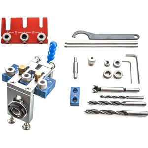 Sodial Woodworking 3-In-1 Doweling Jig Kit Fast Fixture Wood Dowel Punch Locator 5126 Sodial Woodworking 3-In-1 Doweling Jig Kit Fast Fixture Wood Dowel Punch Locator 5126