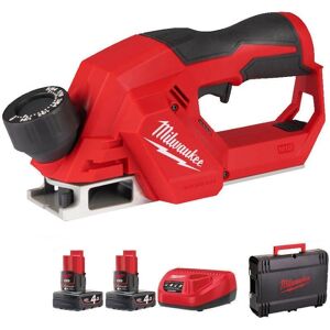Milwaukee Planer M12blp-402x Brushless Planer Kit + Box & Batteries - 4933492852 Milwaukee Planer M12blp-402x Brushless Planer Kit + Box & Batteries - 4933492852