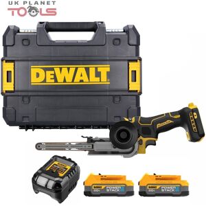 Dewalt Dcm200e2t 18v Xr Brushless Band File + 2 X 1.7ah Batteries Charger & Case Dewalt Dcm200e2t 18v Xr Brushless Band File + 2 X 1.7ah Batteries Charger & Case