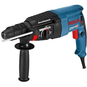Bosch 06112a3070 240v Corded Rotary Hammer Drill With Handle In Box - Blue Bosch 06112a3070 240v Corded Rotary Hammer Drill With Handle In Box - Blue