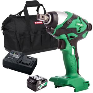 Hikoki Wr18dsdlw4z 18v 1/2\" Impact Wrench 1 X 2.5ah/5.0ah Battery Charger & Bag Hikoki Wr18dsdlw4z 18v 1/2\" Impact Wrench 1 X 2.5ah/5.0ah Battery Charger & Bag