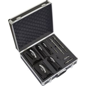 Thatcable 5 Piece Diamond Core Hole Saw Kit - 5 Sizes - Sds Plus And Hex Adaptors Thatcable 5 Piece Diamond Core Hole Saw Kit - 5 Sizes - Sds Plus And Hex Adaptors