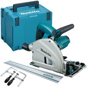 Makita Sp6000j1 165mm Plunge Cut Saw 110v With 1 X 3000mm Guide Rail & Clamp Makita Sp6000j1 165mm Plunge Cut Saw 110v With 1 X 3000mm Guide Rail & Clamp