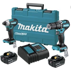 Makita18v Dlx2414t01 Combi Drill & Impact Driver Twin Pack (2 X 5.0ah Batteries) Makita18v Dlx2414t01 Combi Drill & Impact Driver Twin Pack (2 X 5.0ah Batteries)