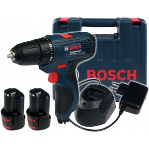 Bosch Professional Gsr 120-Li Cordless Drill / Driver, Screwdriver, 2 X Battery Bosch Professional Gsr 120-Li Cordless Drill / Driver, Screwdriver, 2 X Battery