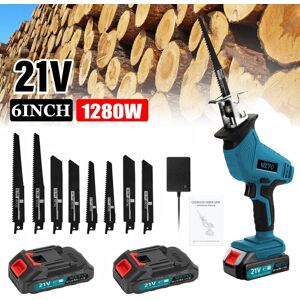 Kartols 6'' 1280w Mini Cordless Chainsaw Electric One-Hand Saw Wood Cutter 2 Batterie Uk Kartols 6'' 1280w Mini Cordless Chainsaw Electric One-Hand Saw Wood Cutter 2 Batterie Uk