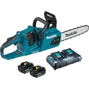 Makita Duc305pg2 Twin 18v (36v) Lxt Brushless 30cm Chainsaw With 2 X 6.0 Ah B... Makita Duc305pg2 Twin 18v (36v) Lxt Brushless 30cm Chainsaw With 2 X 6.0 Ah B...