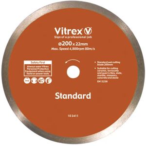 Vitrex Vit103411 Standard Diamond Blade 200mm Vitrex Vit103411 Standard Diamond Blade 200mm