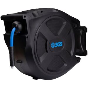 Sgs 20m Air Hose Reel, 180 Swivel Case, Auto Spring Retractable, Any Length Lock Sgs 20m Air Hose Reel, 180 Swivel Case, Auto Spring Retractable, Any Length Lock